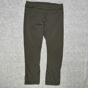 Lululemon‎ Run: Inspire Crop II All Luxtreme Savasana Black Women's Size 6